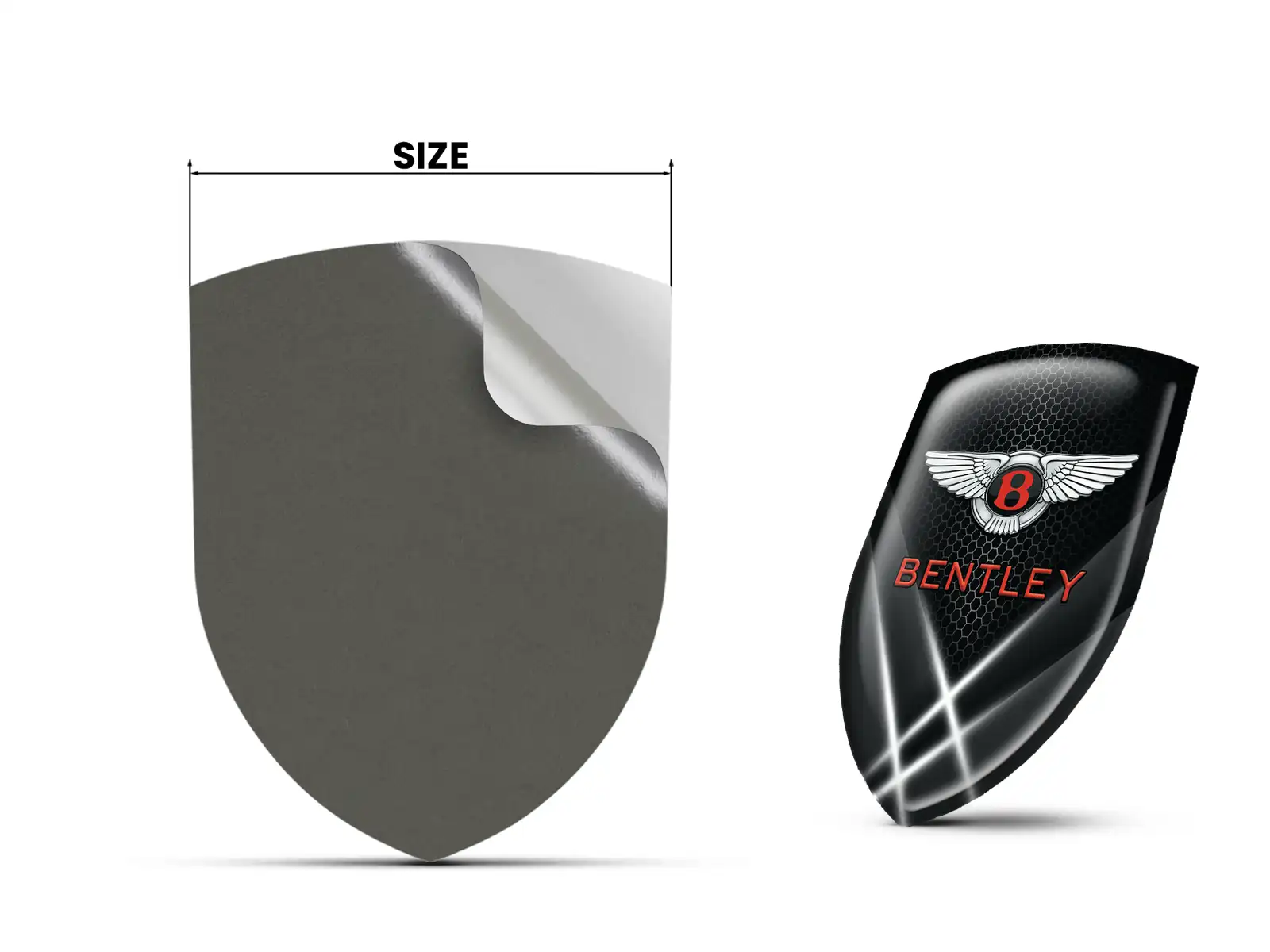 Bentley Logo Pegatina Pro Máximo Diseño Estilo Resistente
